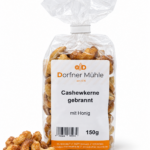 Cashewkerne gebrannt mit Honig 150g