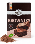 Bauckhof Brownie-Backmischung mit Kakaohäufchen