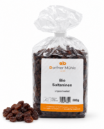 Bio-Sultaninen im transparenten Beutel-1