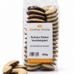 Schoko Dinkel Vanillekipferl Zartbitter 200g