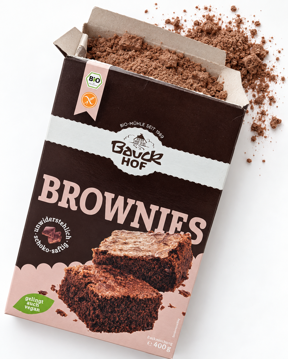 geöffnete_bio_brownie_backmischung_geschniegelt